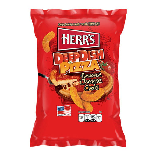 Herr's Deep Dish Pizza Curls 198g - Something Different Gift Shop