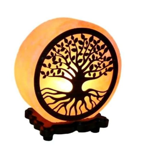 Himalayan Salt Lamp Crafted - Tree Of Life - Something Different Gift Shop