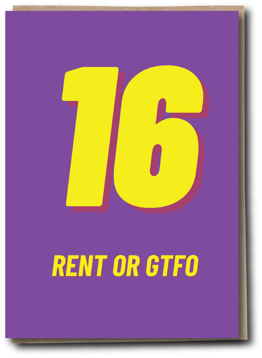 How Old? - 16 - Something Different Gift Shop