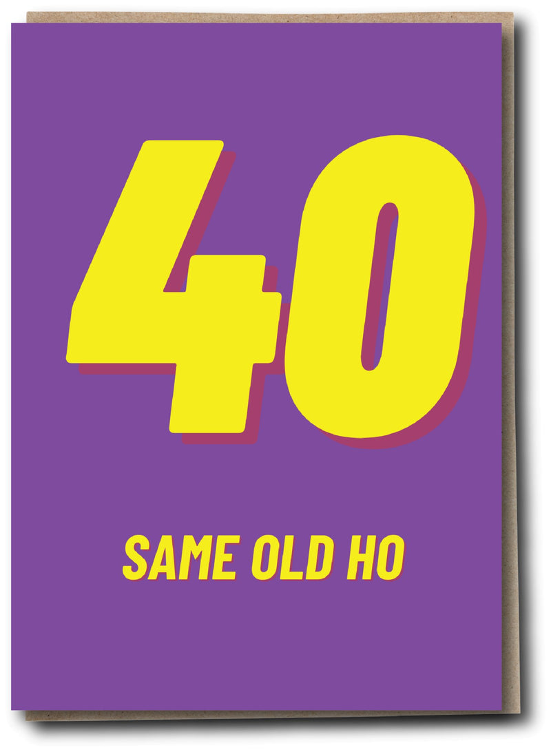How Old? - 40 - Something Different Gift Shop
