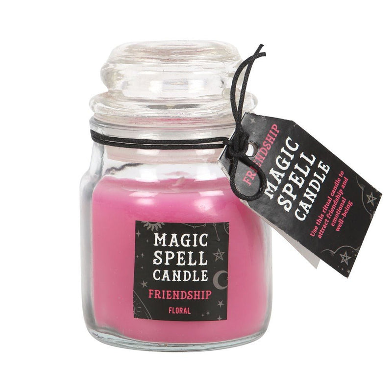 Jar Spell Candle - Friendship - Something Different Gift Shop