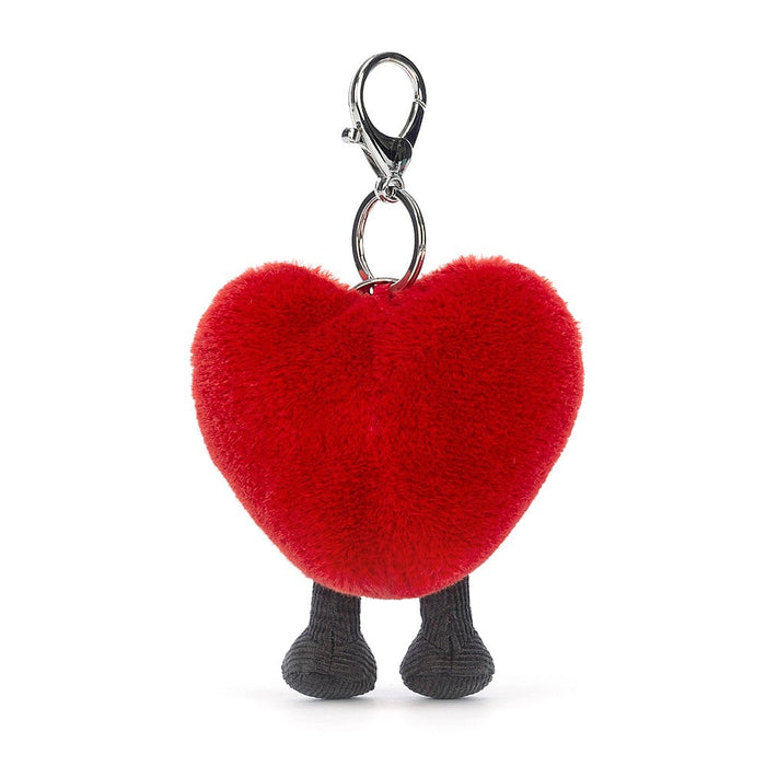 Jellycat Amuseable Heart Bag Charm - Something Different Gift Shop