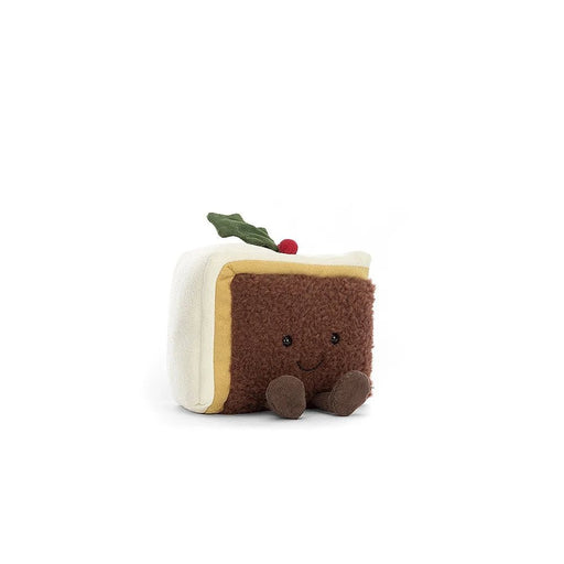 Jellycat Amuseable Slice Of Christmas Cake - Something Different Gift Shop