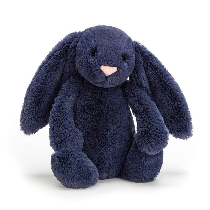 Jellycat Bashful Navy Bunny - Small - Something Different Gift Shop