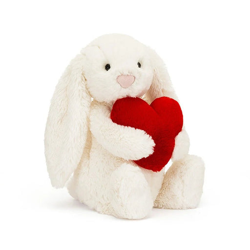 Jellycat Bashful Red Love Heart Bunny - Medium - Something Different Gift Shop
