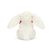 Jellycat Bashful Red Love Heart Bunny - Small - Something Different Gift Shop