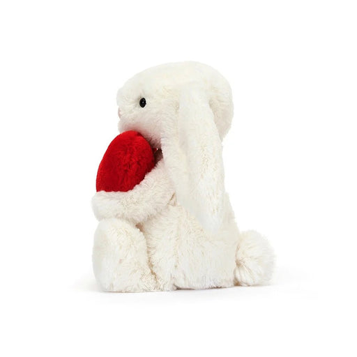 Jellycat Bashful Red Love Heart Bunny - Small - Something Different Gift Shop