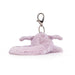 Jellycat Lavender Dragon Bag Charm - Something Different Gift Shop