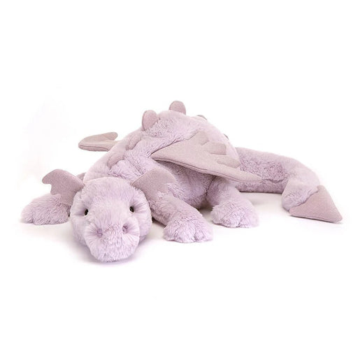 Jellycat Lavender Dragon - Huge - Something Different Gift Shop