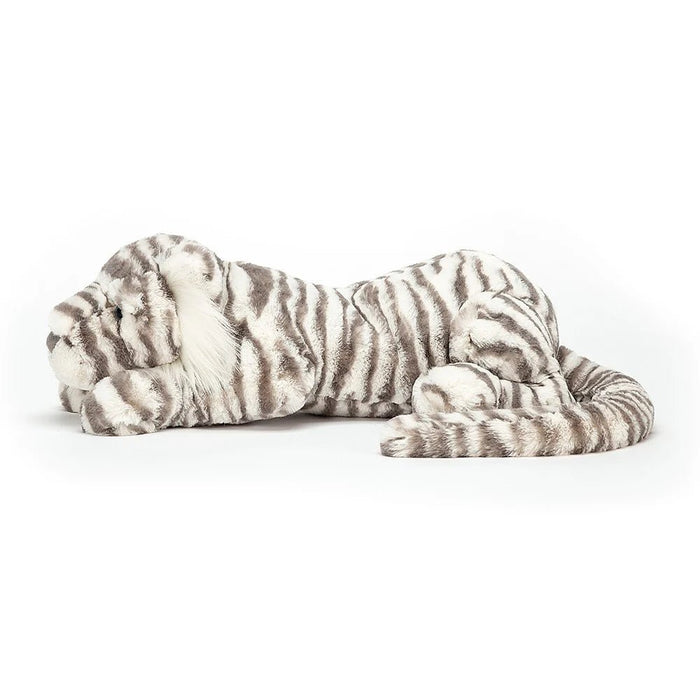 Jellycat Sacha Snow Tiger Little - Something Different Gift Shop