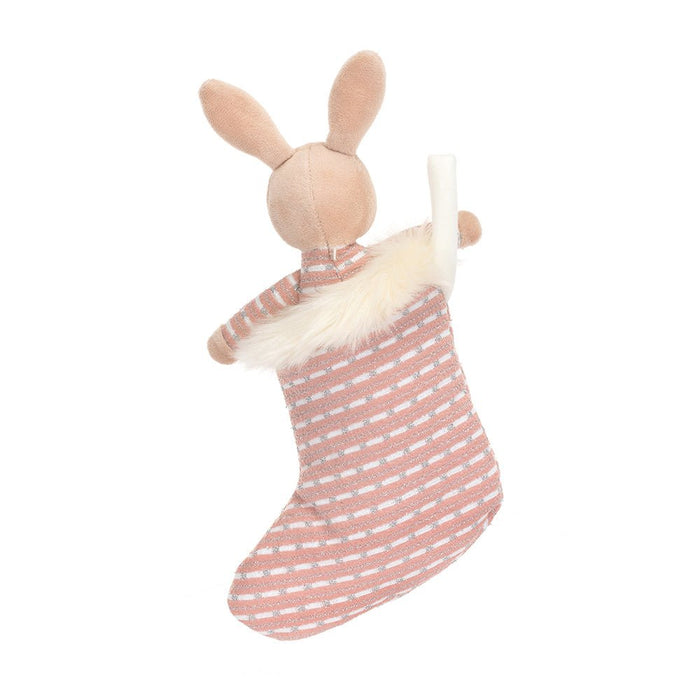 Jellycat Shimmer Stocking Bunny - Something Different Gift Shop