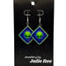 Julie Ree Earrings - Diamond Alien - Something Different Gift Shop