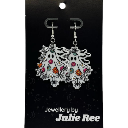 Julie Ree Earrings - Halloween Ghost - Something Different Gift Shop