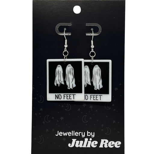 Julie Ree Earrings - No Feet Ghosts - Something Different Gift Shop