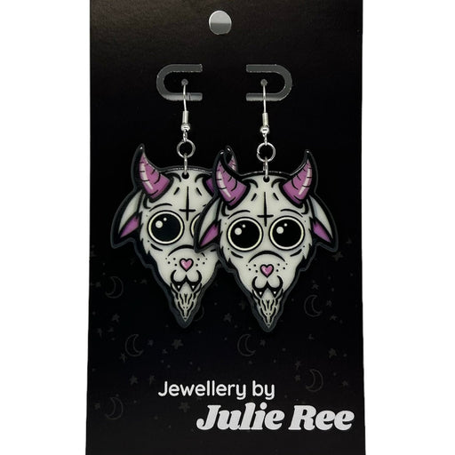 Julie Ree Earrings - Satan Goat - Something Different Gift Shop