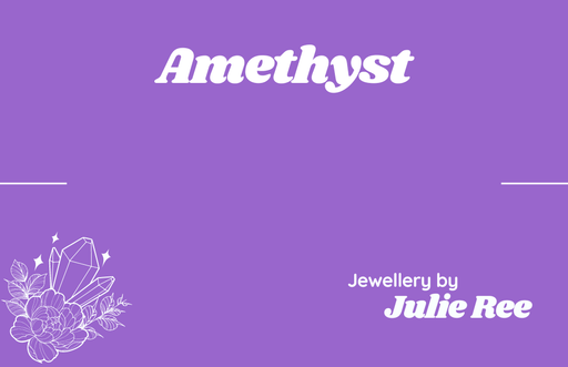Julie Ree Gemstone Chip Bracelet - Amethyst - Something Different Gift Shop