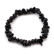 Julie Ree Gemstone Chip Bracelet - Black Agate - Something Different Gift Shop