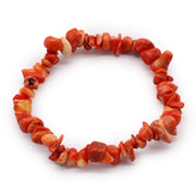 Julie Ree Gemstone Chip Bracelet - Coralite - Something Different Gift Shop