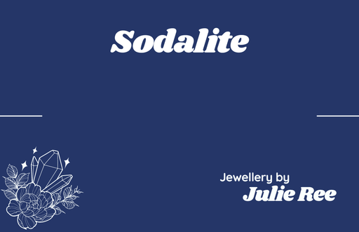 Julie Ree Gemstone Chip Bracelet - Sodalite - Something Different Gift Shop
