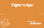 Julie Ree Gemstone Chip Bracelet - Tiger's Eye - Something Different Gift Shop