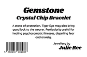 Julie Ree Gemstone Chip Bracelet - Tiger's Eye - Something Different Gift Shop