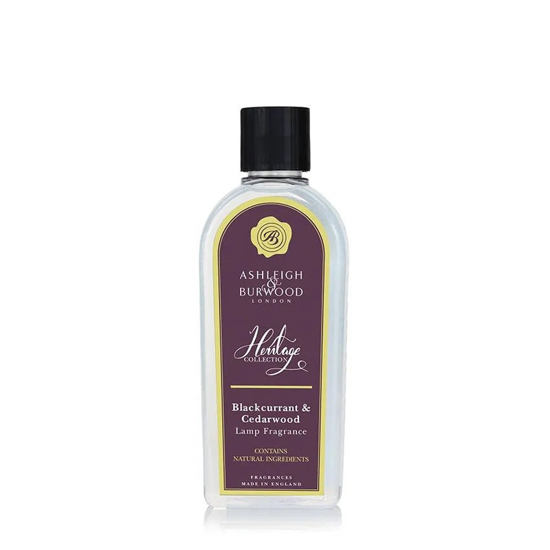 Lamp Fragrance 500ml - Blackcurrant & Cedarwood - Something Different Gift Shop