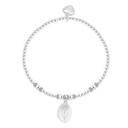 Life Charms Birth Flower Bracelet - January - Something Different Gift Shop
