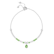 Life Charms Birthstone Bracelet - August - Something Different Gift Shop