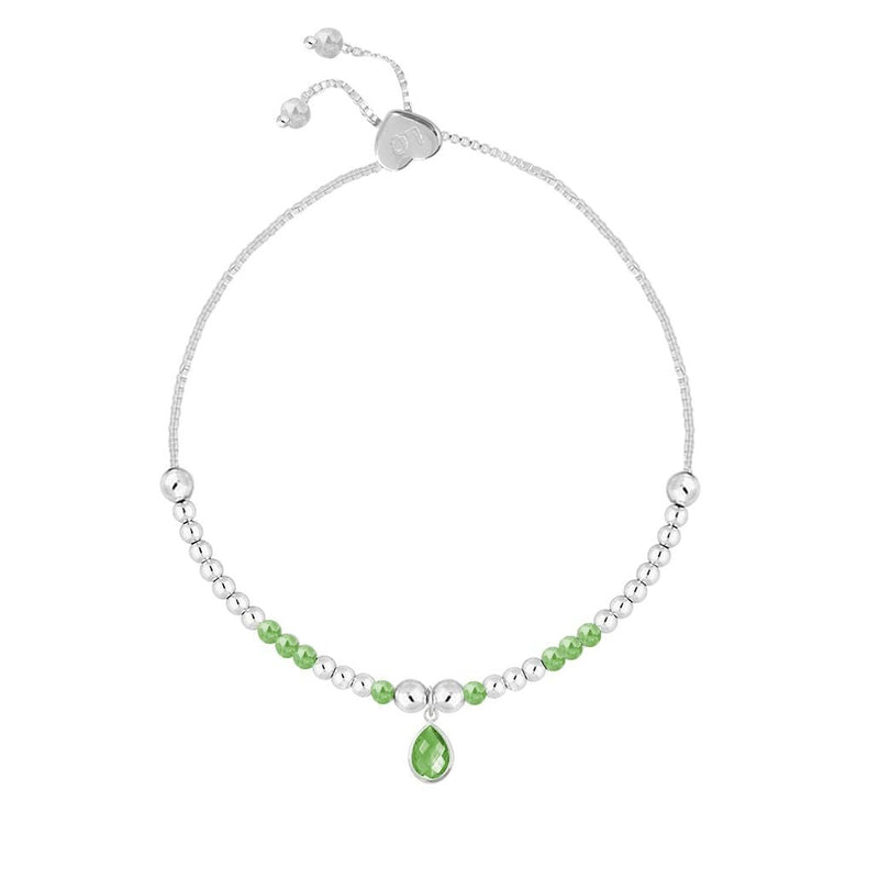 Life Charms Birthstone Bracelet - August - Something Different Gift Shop