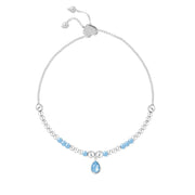 Life Charms Birthstone Bracelet - December - Something Different Gift Shop