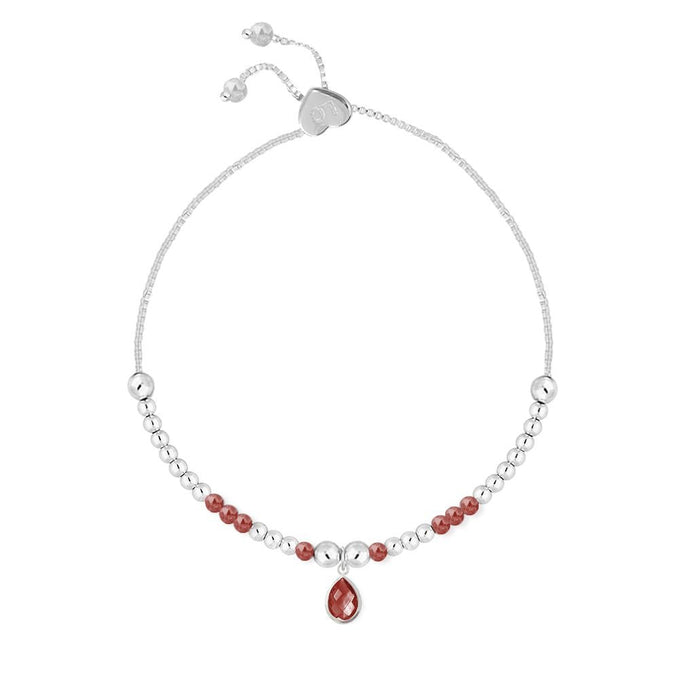 Life Charms Birthstone Bracelet - January - Something Different Gift Shop