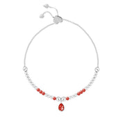 Life Charms Birthstone Bracelet - July - Something Different Gift Shop