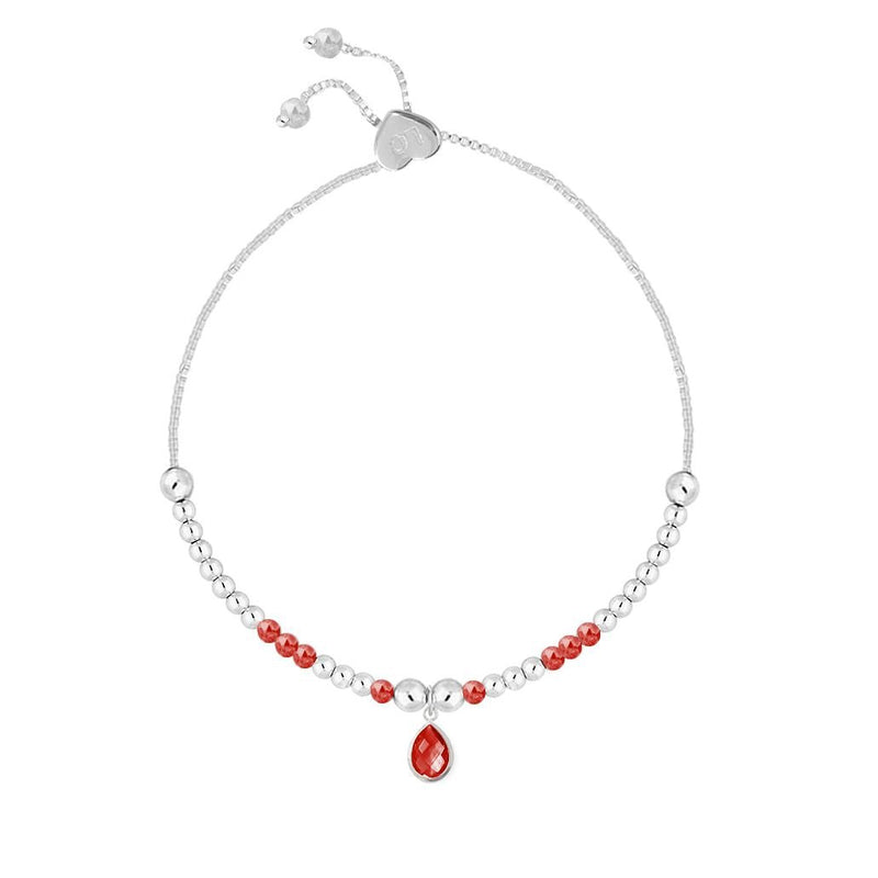 Life Charms Birthstone Bracelet - July - Something Different Gift Shop