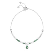 Life Charms Birthstone Bracelet - May - Something Different Gift Shop