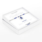 Life Charms Birthstone Bracelet - September - Something Different Gift Shop