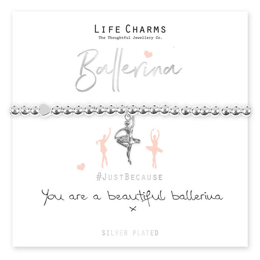 Life Charms Just Because Bracelet - Beautiful Ballerina - Something Different Gift Shop