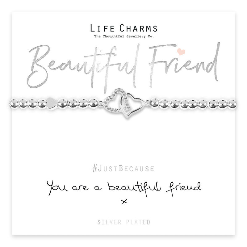 Life Charms Just Because Bracelet - Beautiful Friend - Something Different Gift Shop