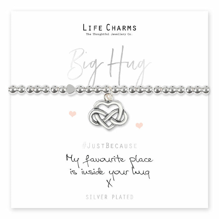 Life Charms Just Because Bracelet - Big Hug - Something Different Gift Shop