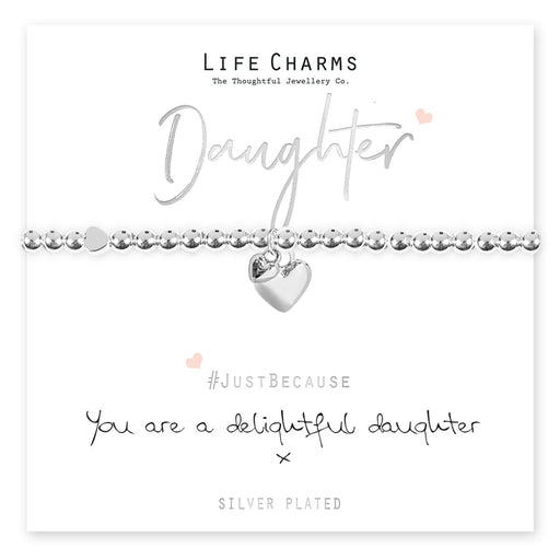Life Charms Just Because Bracelet - Daughter - Something Different Gift Shop