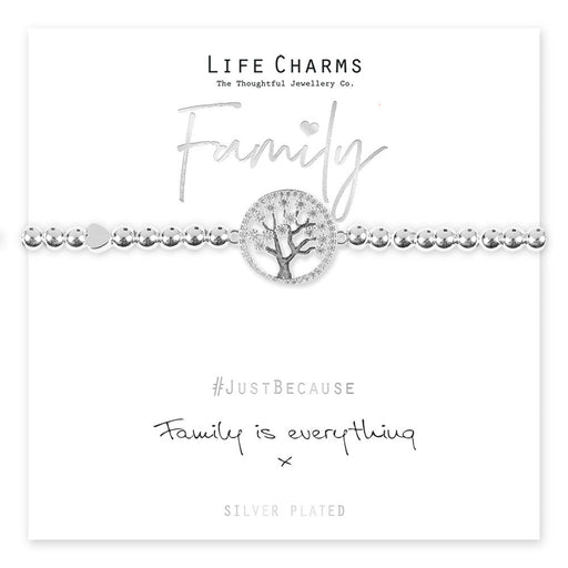 Life Charms Just Because Bracelet - Family Is Everything - Something Different Gift Shop