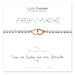 Life Charms Just Because Bracelet - Friends - Something Different Gift Shop