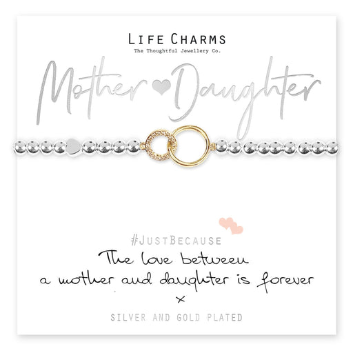 Life Charms Just Because Bracelet - Mother & Daughter - Something Different Gift Shop