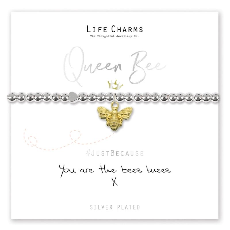 Life Charms Just Because Bracelet - Queen Bee - Something Different Gift Shop
