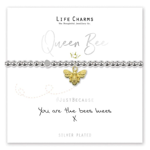 Life Charms Just Because Bracelet - Queen Bee - Something Different Gift Shop
