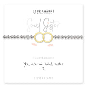 Life Charms Just Because Bracelet - Soul Sister - Something Different Gift Shop