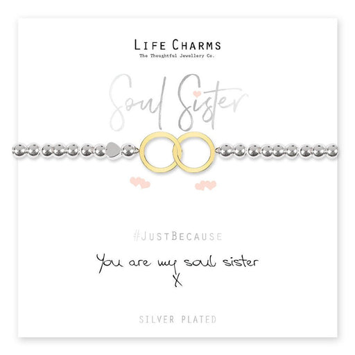 Life Charms Just Because Bracelet - Soul Sister - Something Different Gift Shop