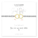 Life Charms Just Because Bracelet - Soul Sister - Something Different Gift Shop