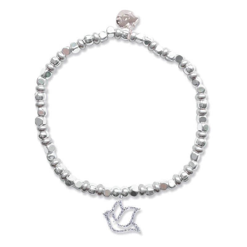 Life Charms Talisman Bracelet - Dove - Something Different Gift Shop