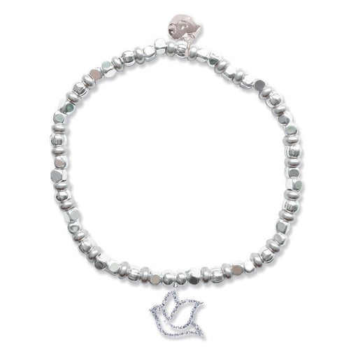 Life Charms Talisman Bracelet - Dove - Something Different Gift Shop