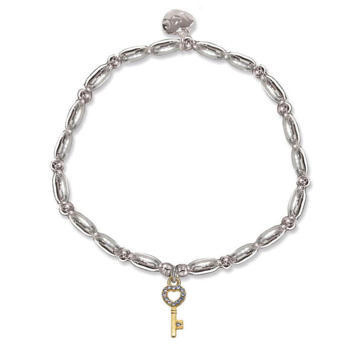 Life Charms Talisman Bracelet - Key - Something Different Gift Shop